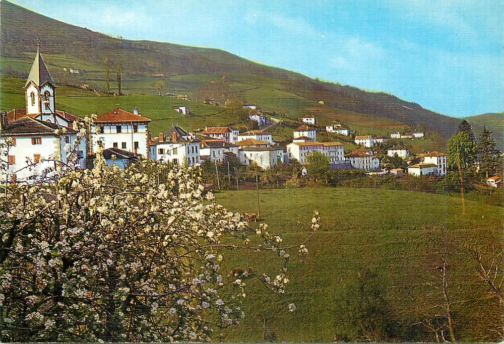 Valcarlos (Navarra) — vue panoramique — Éditions Sicilia - Recto