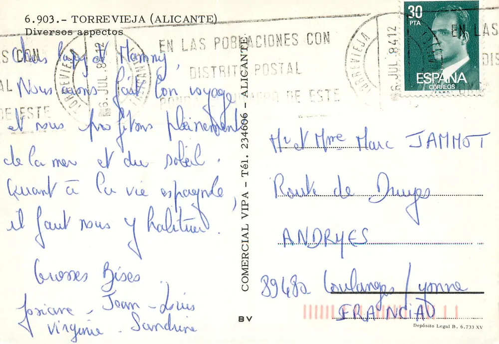 Torrevieja - Blanca de sal y morena de soles — Diversos aspectos - Verso