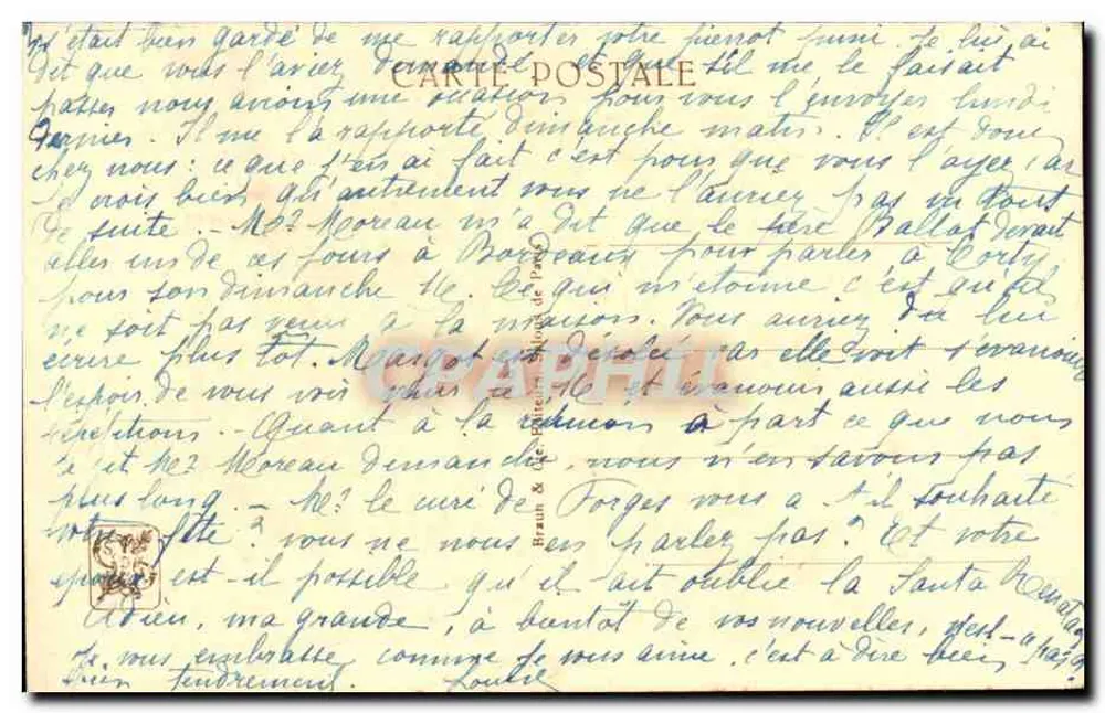 Noite de sonho — E. Deully — n° 0370 - Verso