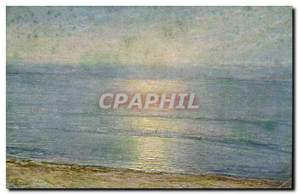 Coucher de soleil — Tramonto — G. CISARI, n° 576 - Recto