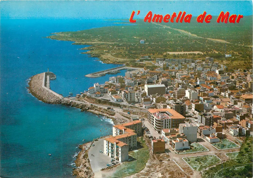 L'Ametlla de Mar — vue aérienne — Foto color RAYMOND - Tarragona - Recto