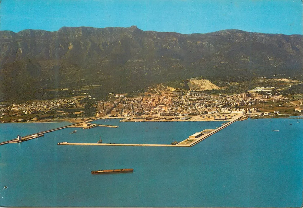 San Carlos de la Rapita — Luftbild — Gráficas Harris (Barcelona) n°5 - Vorderseite