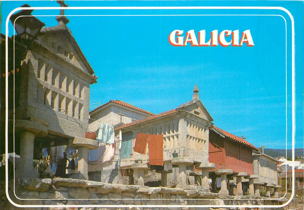 Hórreos — Galícia — Edições ARRIABAS, n° 968 - Frente