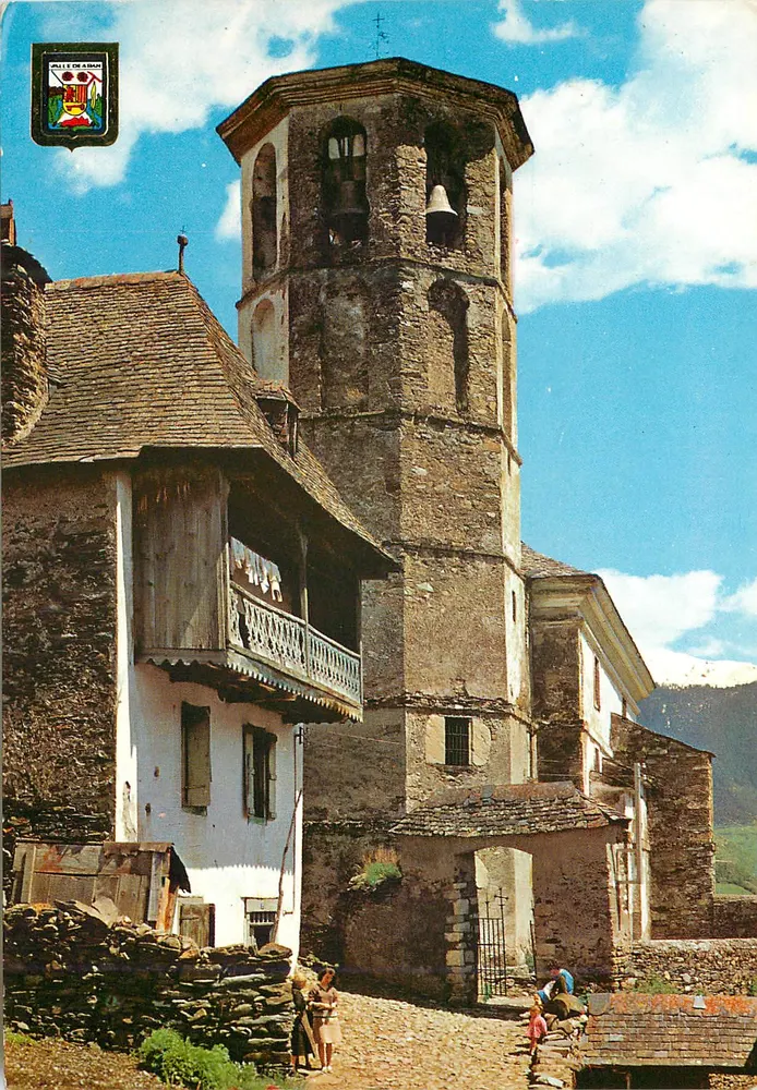 Val d'Aran — Chiesa dei Pirenei — Editore Sobreranas, n° 920 - Recto