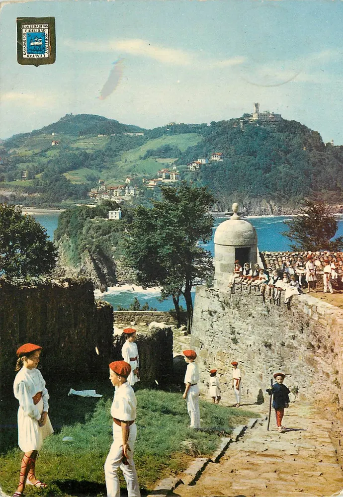 San Sebastián - Danse « Antziña-Dantz» - Grupo Gaztetxo - N° 63 - Recto