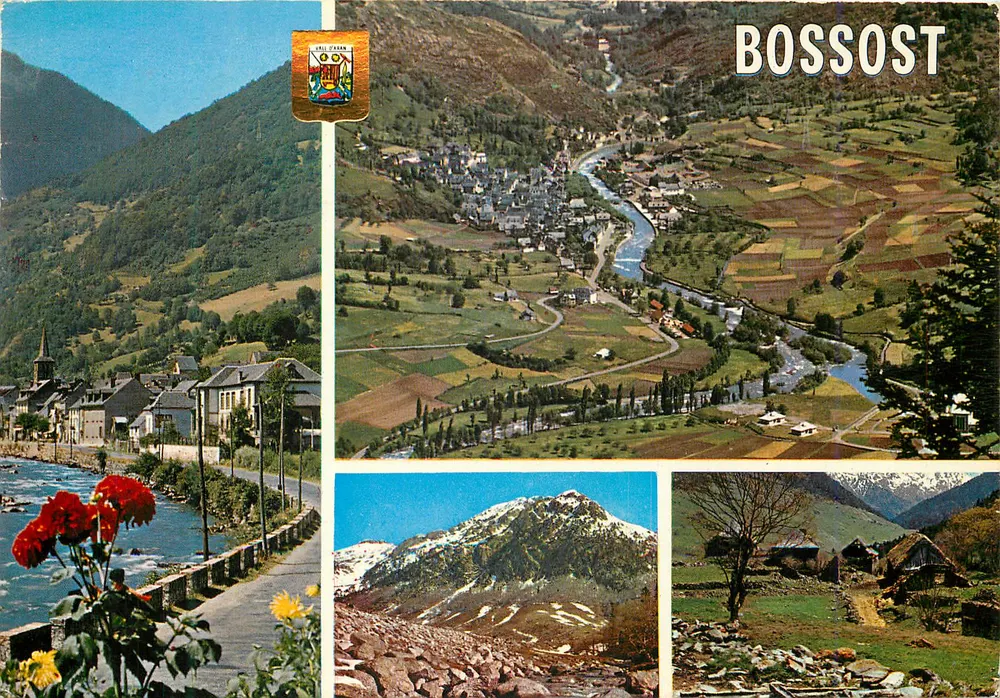 Bosssost — vista panorâmica e paisagens — Editor: Comercial Escudo de Oro, n° 51 - Frente