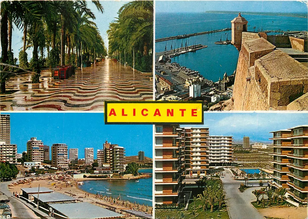 Alicante — vista panorâmica — Distribuidor E. y G. Ayala - Frente