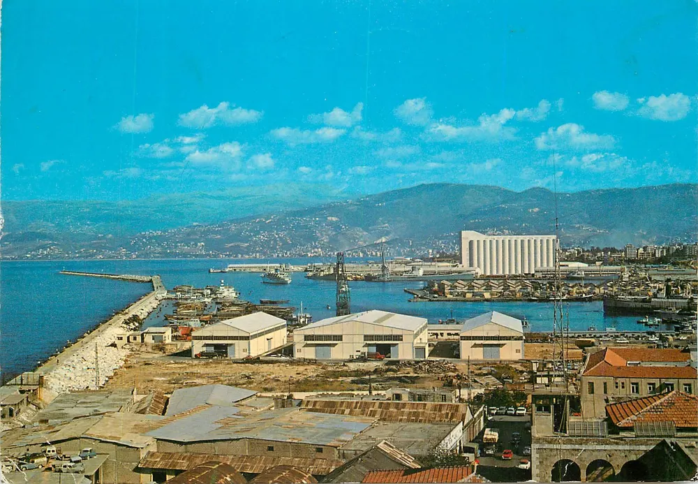 Le Port - Vista Geral — Beyrouth — Edições Photo Sport, n° 654 - Frente