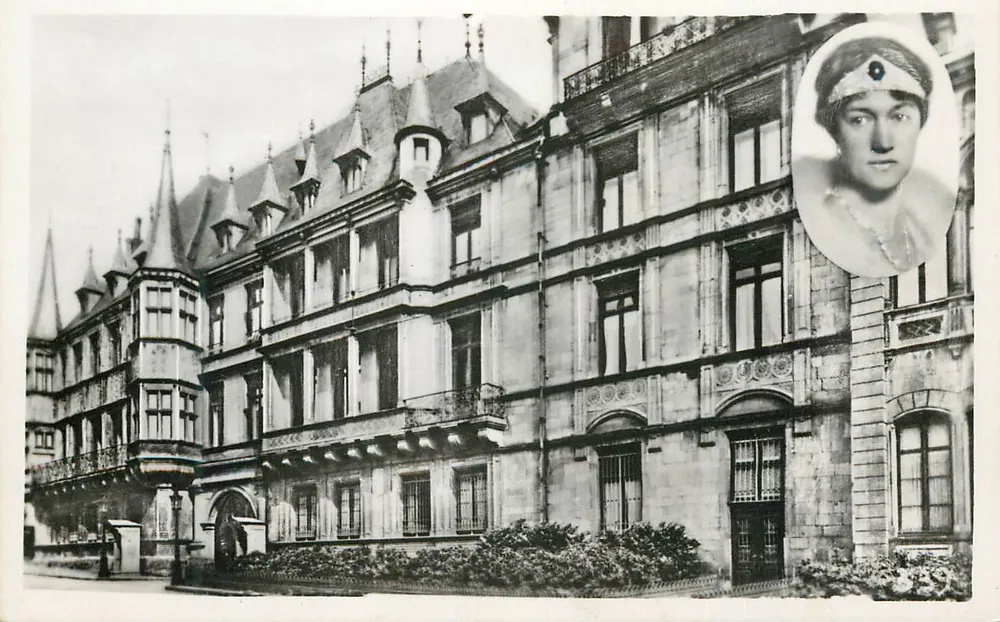 Palácio Granducal — Luxemburgo — Edição M. Gehlen - Frente