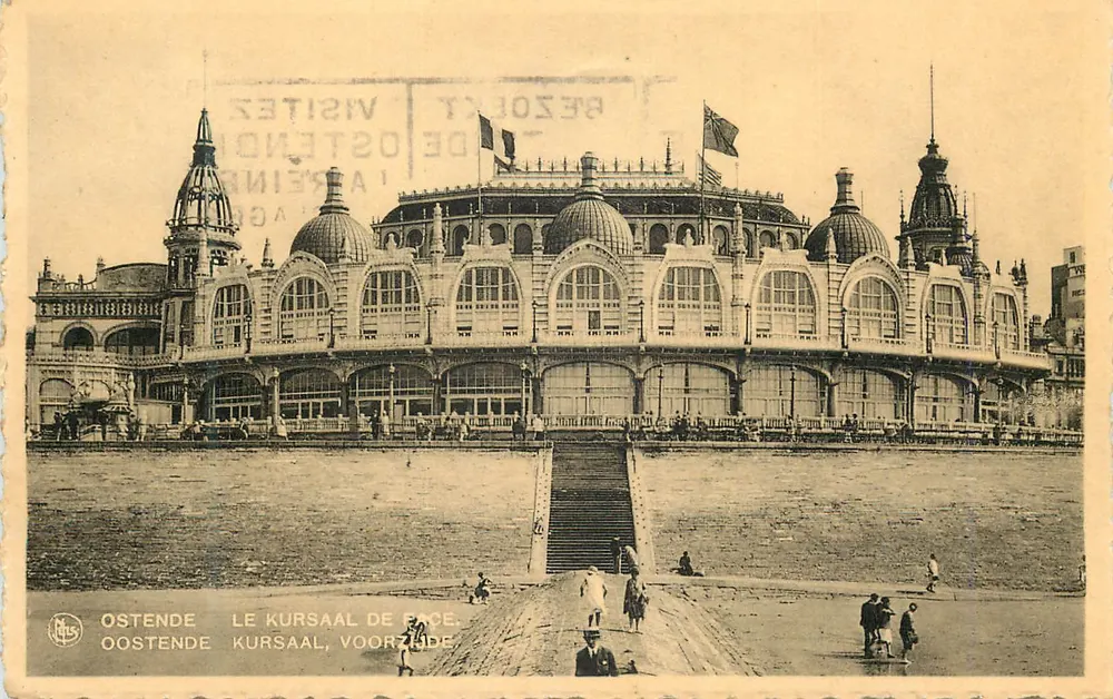 Ostende — O Kursaal de Face — Editor Thill, n°21 - Frente