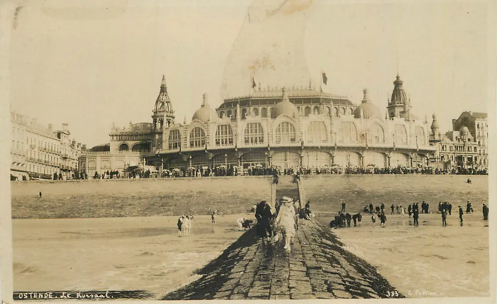 Ostende. O Kursaal — editor G. Pottier, n° 383 - Frente