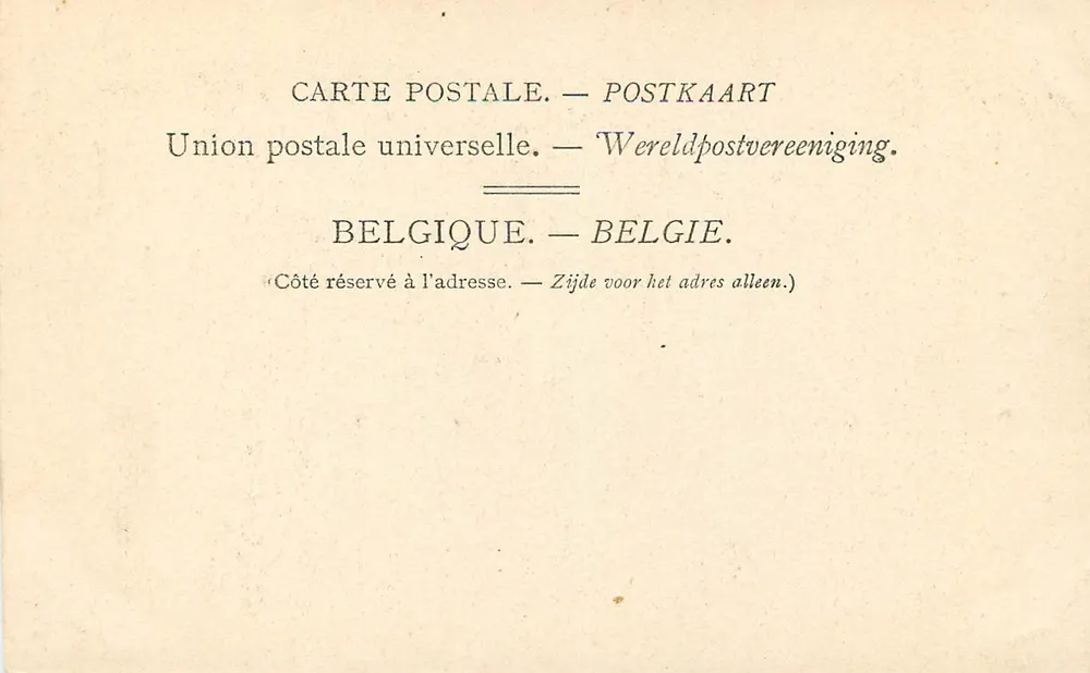 A Elevação da Cruz — na Catedral — G. Hermans, Anvers, N. 212 - Verso