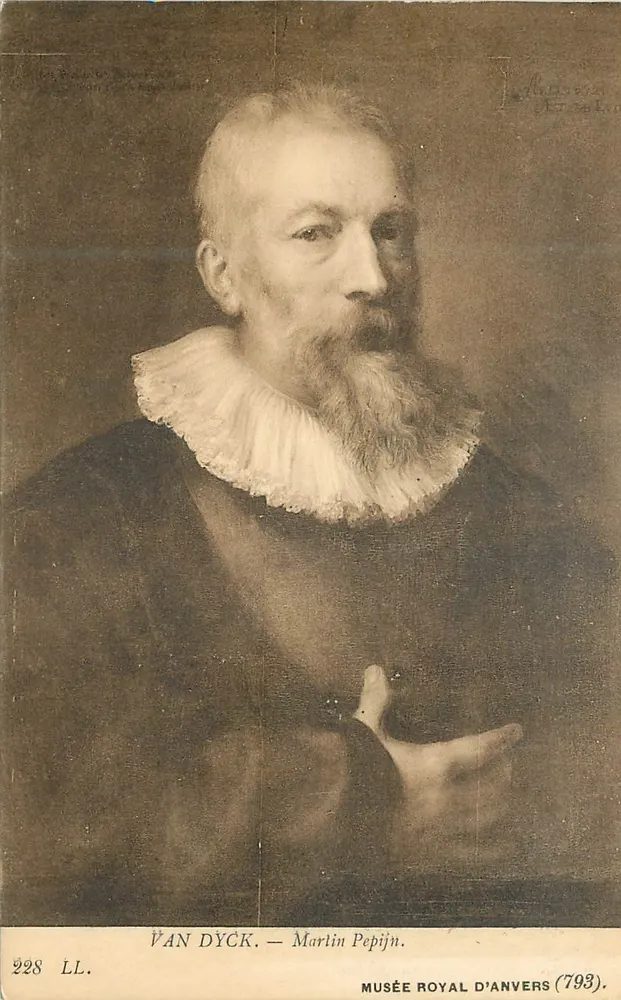 Retrato de Martin Pepijn — Van Dyck — Museu Real de Anvers (793) - Frente