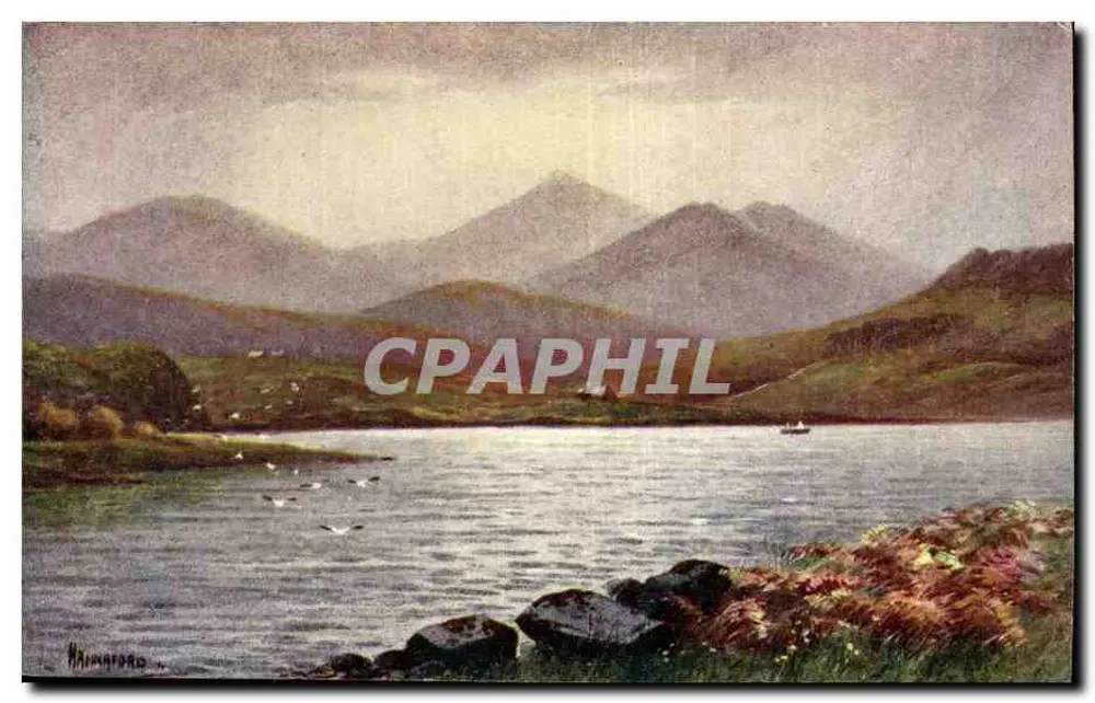 Lac de Windermere — panoramische weergave — Haimaford, serie 806-25 - Voorkant