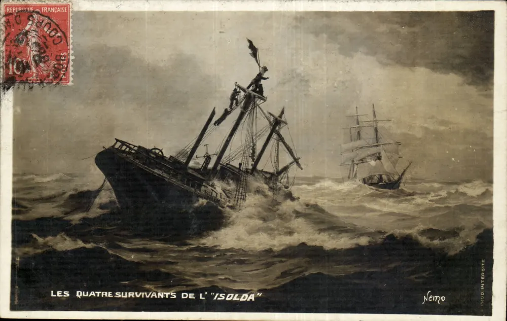 Les quatre survivants de l'"Isolda" — Nemo — Photod Interdite - Recto