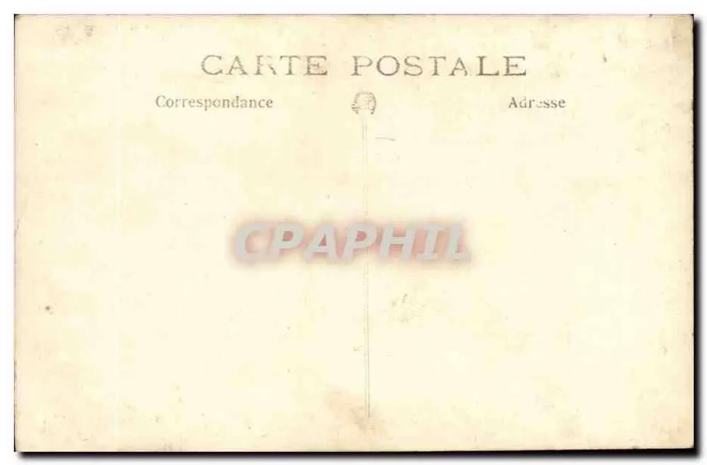 Groupe d'enfants devant un bâtiment — Paris, éditeur inconnu, n° de série non visible - Verso