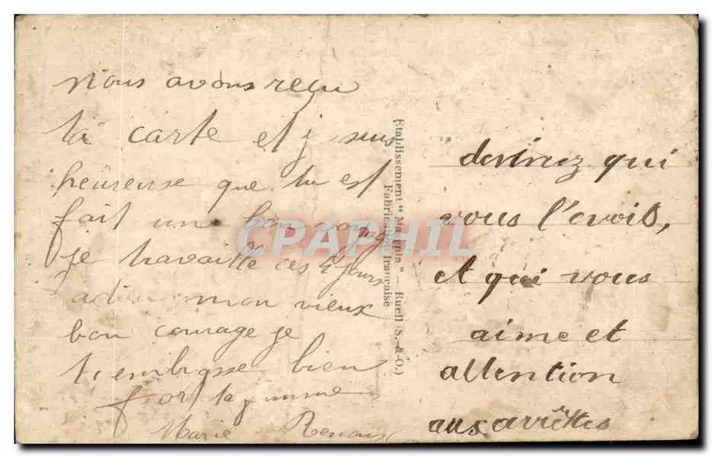 Pescadores de peixes — Devinez-qui — REX 698 - Verso
