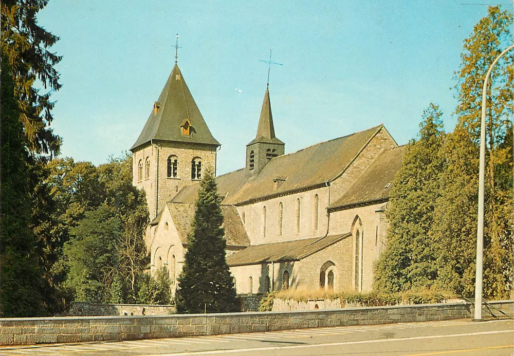 Hastière-sur-Meuse — Kościół romański — Wydawca N.ELS - Awers