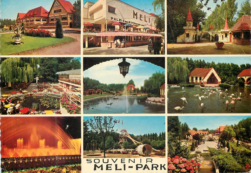 Meli-Park — Souvenir — Édition S. Best, Anvers - Recto