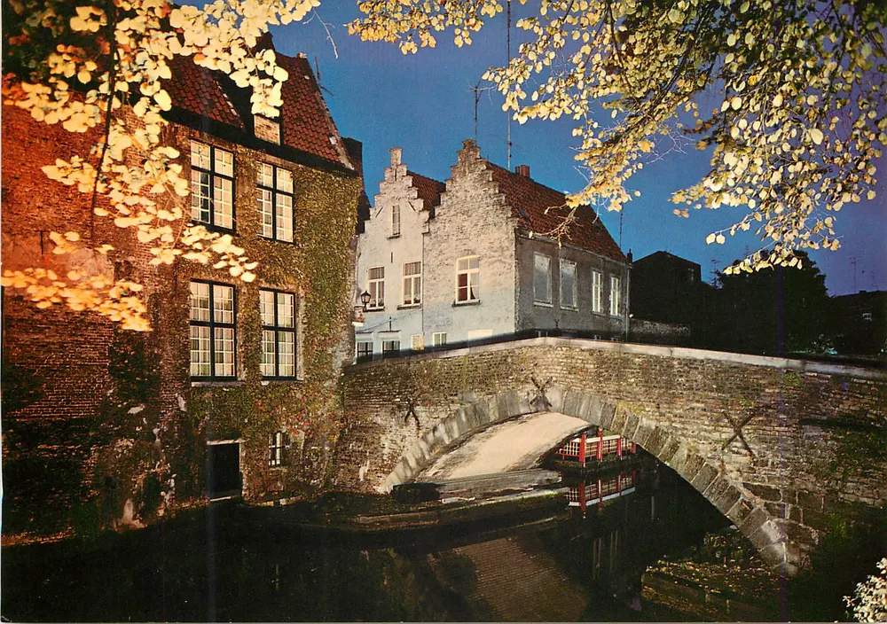 Bruges — Pont do cavalo — HOUTLAND EK 717 - Frente