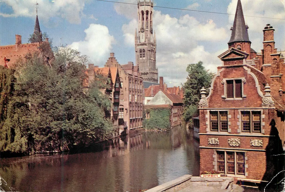 Bruges — Quai do Rosário — ERN THILL s.a. - Bruxelas - Frente