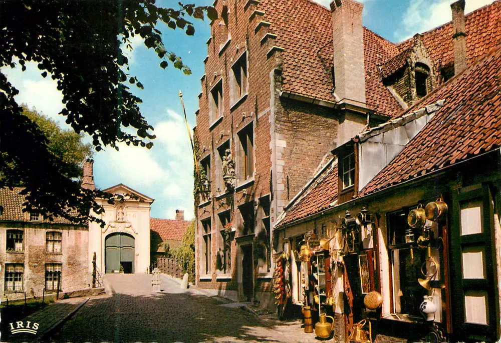 Entrada do Béguinage em Bruges — Iris — n° A 144 - Frente