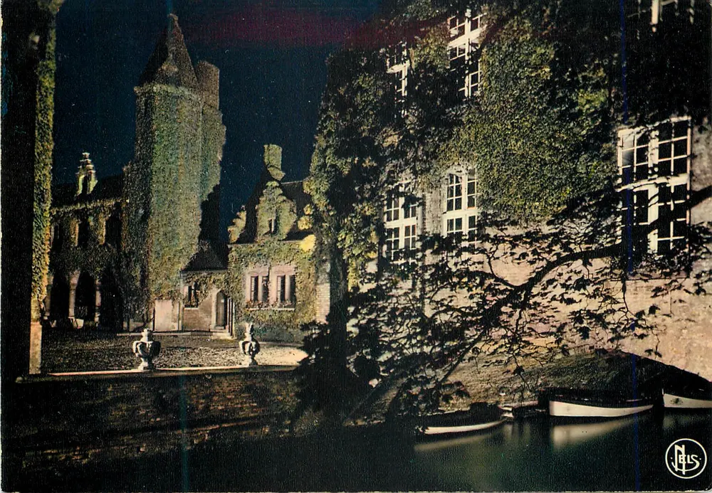 Bruges — Oświetlenie — Gruuthuse — Mexichrome, wydawca Trill N.V., Bruksela - Awers