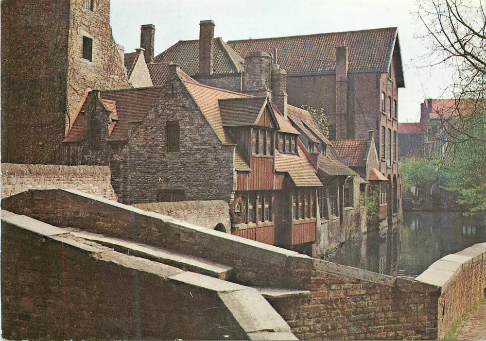 Bruges — Ponte São Bonifácio — Edição le Berrurier, n° 513 - Frente