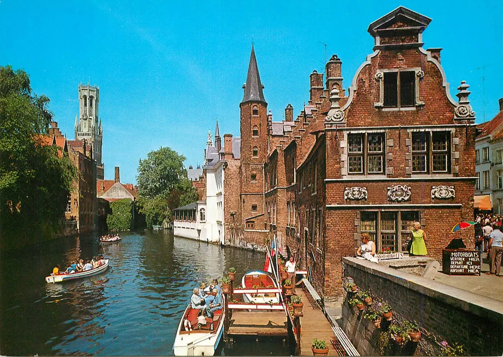 Bruges — Kanal van het Rosaria — Uitgever Van Mieghem, n° 5016 - Voorkant