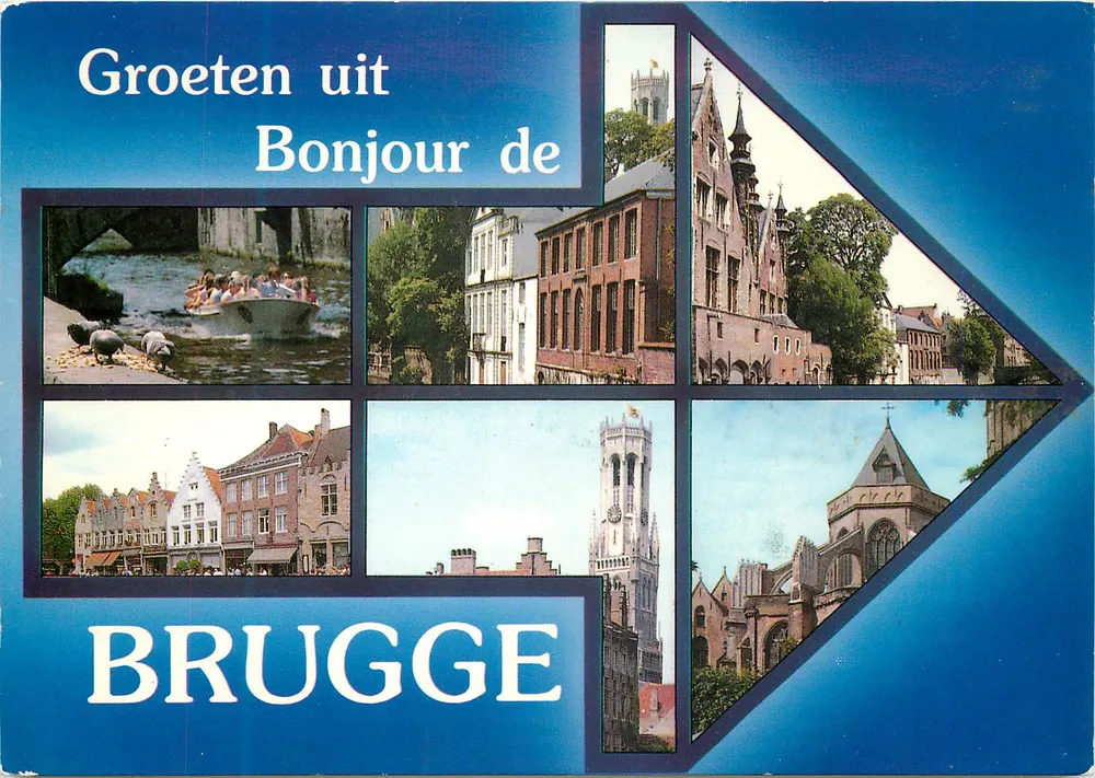 Bruges — vista panorâmica — BELDECO b.v.b.a. A 37 - Frente