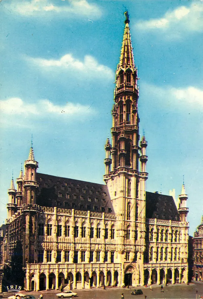 Bruxelas - Palácio da Cidade — editor Thill, S.A. — número de série 1 - Frente