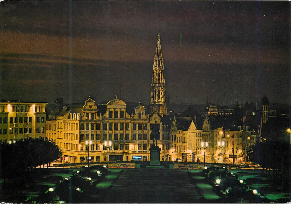 Bruxelas - Bruxelas - Panorama — Vandersanden n°20 - Frente