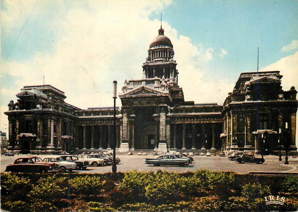 Palácio de Justiça — Bruxelas — editor IRIS - Frente