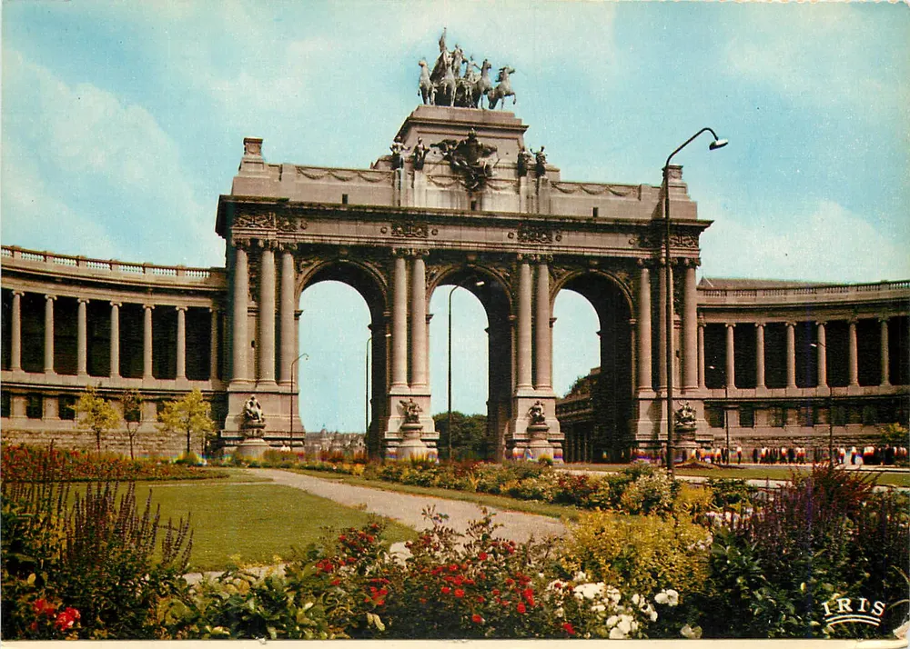 Arcade do Cinquentenário — Bruxelas — Editor NELS, n°10 - Frente