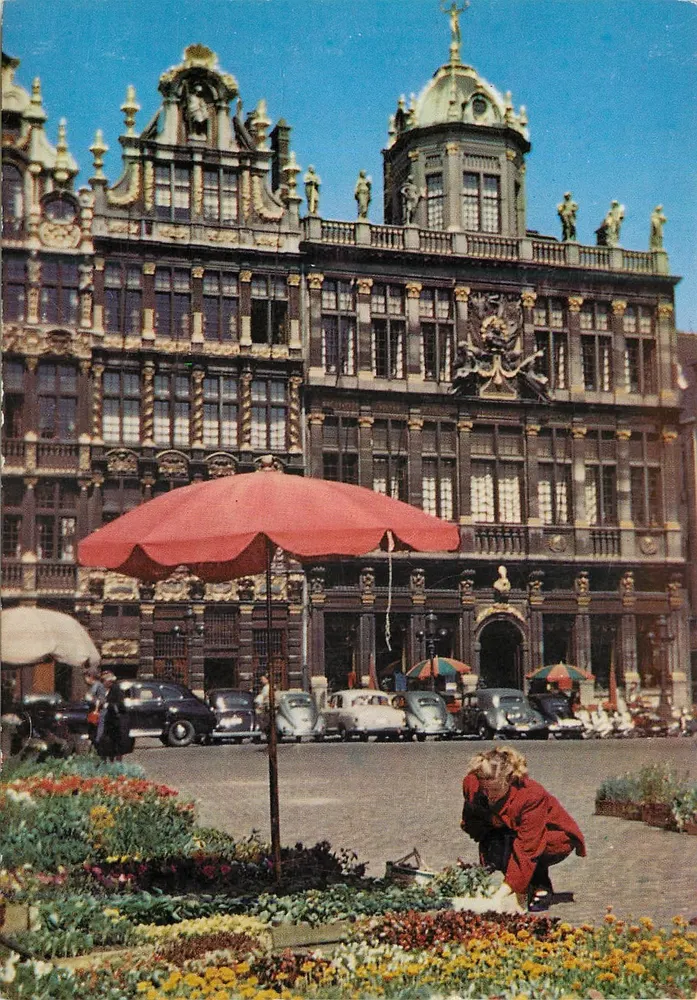Bruxelas - Grand'Place — editor Berrurier, n° 610 - Frente