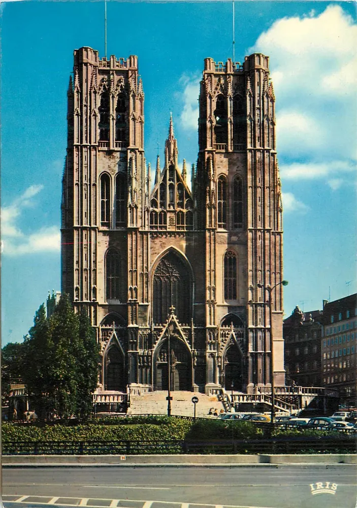 Catedral São Miguel — Bruxelas — editor Thill S.A., n° 52 - Frente