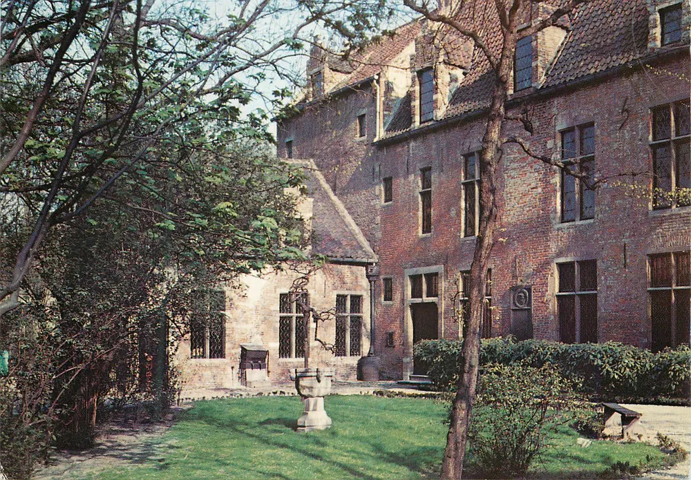 Jardim do Museu de Erasme — Anderlecht — Edição de Bruxelas - Frente