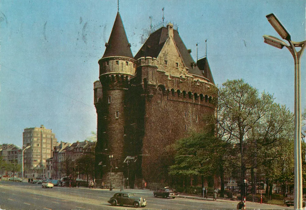 Porta de Hal — Bruxelas — Impresso na Bélgica - Frente