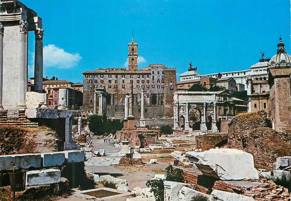 Roma — Fórum Romano — paema-graphicolor, n° 963 - Frente