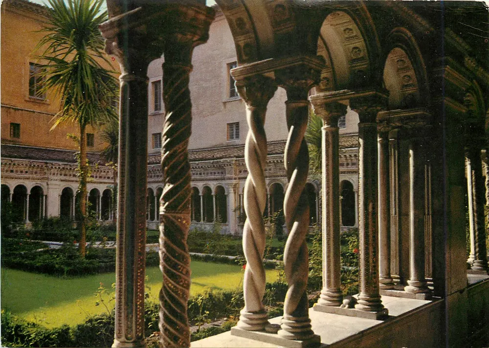 Cloître dos Cosmates - Basílica São Paulo - Roma — editor TERNI, n° 404 - Frente
