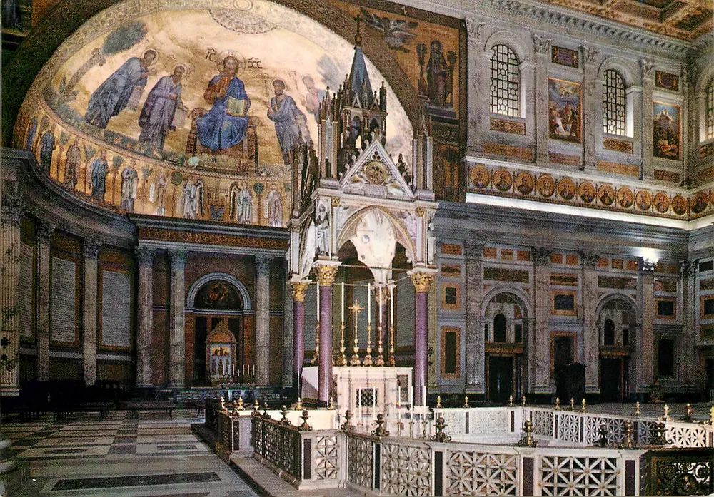 Basilique de Saint-Paul - Autel Papal — FERNI, n° 391 - Recto
