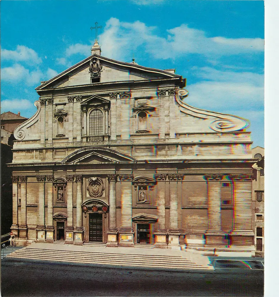 Roma - Igreja do Gesù - Fachada por G. della Porta - Frente