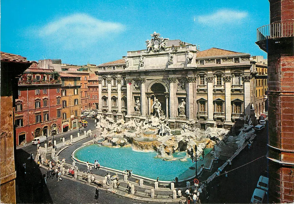 Fonte de Trevi — Roma — edição OTO - Frente