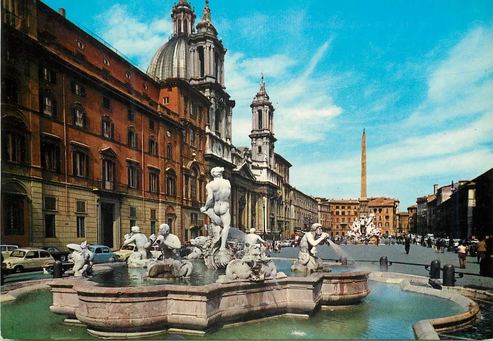 Piazza Navona — Roma — Plurigrave Terni n°359 - Frente
