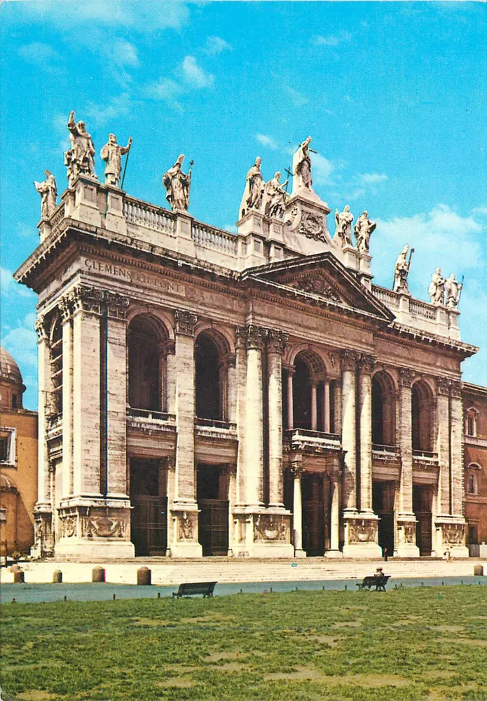 Basílica de São João de Latrão — Roma — Edições Bellommi, série 1/8 - Frente