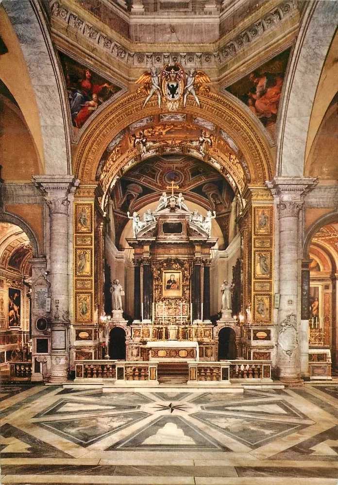 Chiesa di S. Maria del Popolo — Altare Maggiore von Gian Lorenzo Bernini (1598-1680) — Edition PP. Agostiniani, n° 298 - Vorderseite