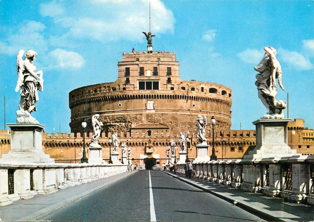 Ponte Sant'Angelo — Kasteel Sant'Angelo — DA VERA FOTOCOLOR n°214 - Voorkant