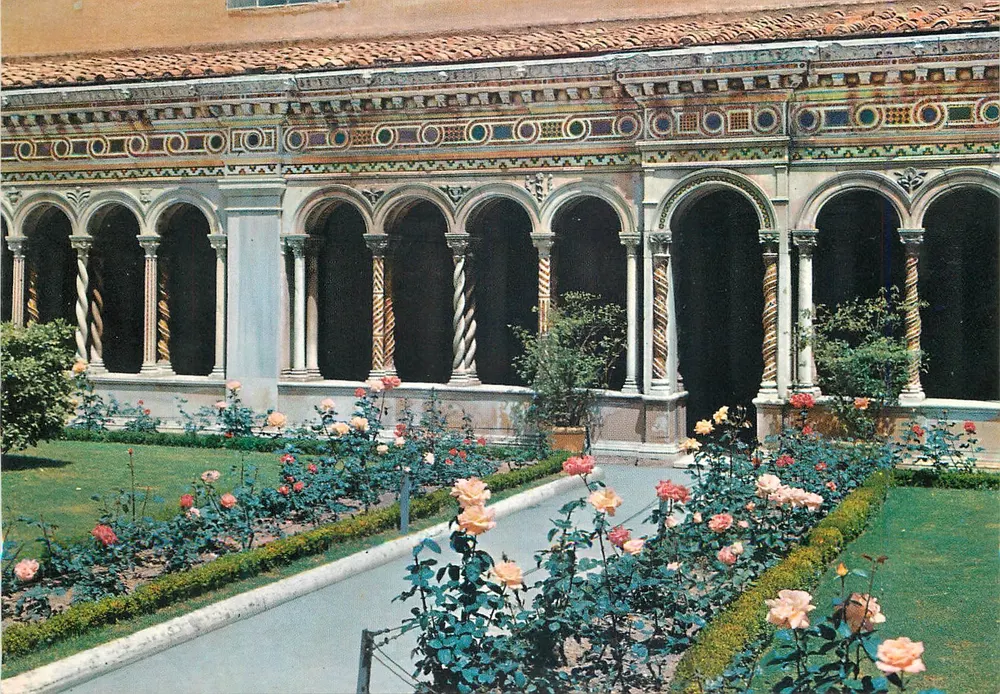 Roma - Basílica S. Paulo - O Claustro — Ediz. Enrico Verdest - n°39 - Frente