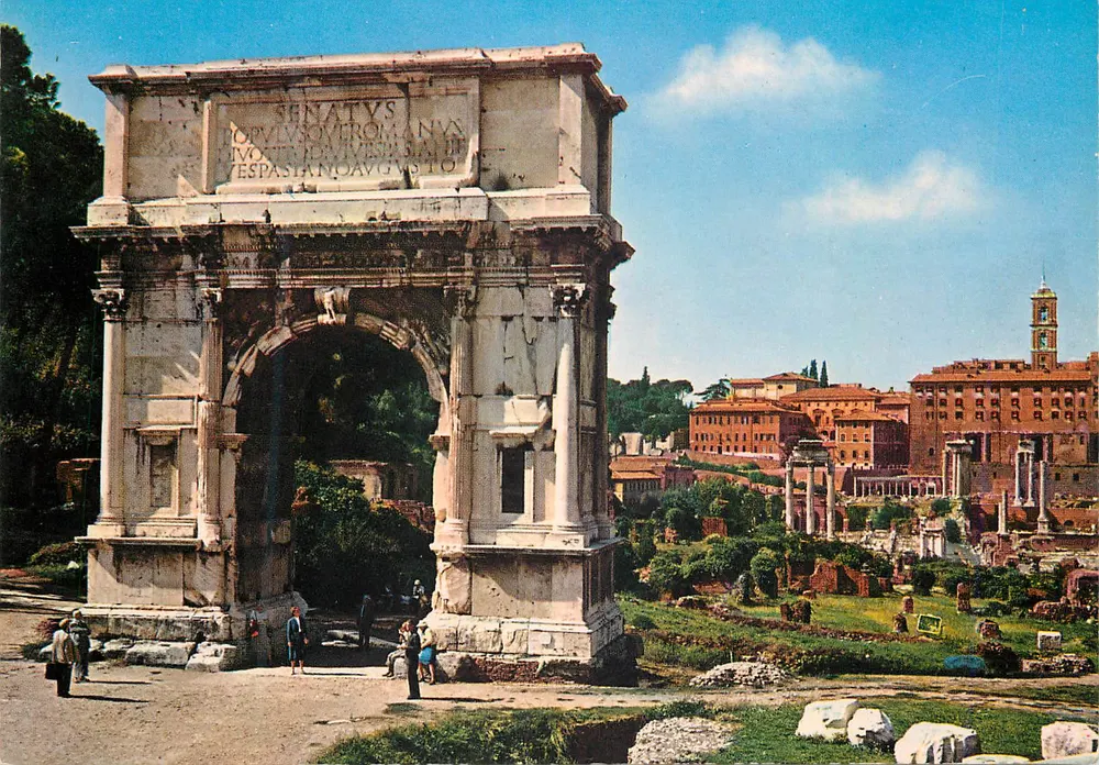 Arco de Tito — Roma — editora TERNI n°239 - Frente