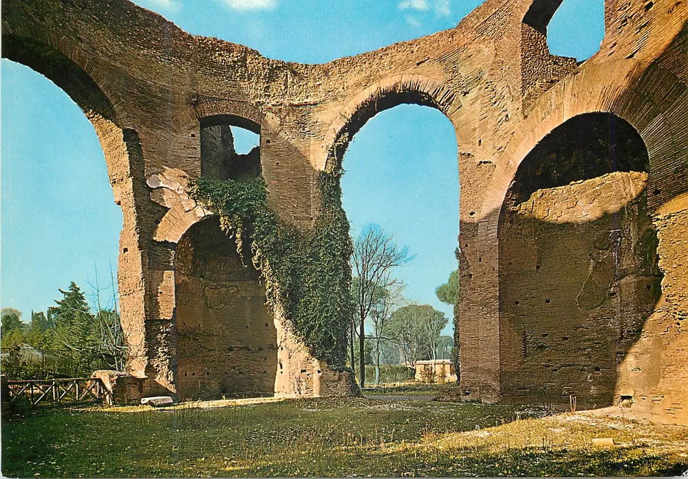 Terme van Caracalla — Tempel van Jupiter — Tecnofraf spa - Voorkant